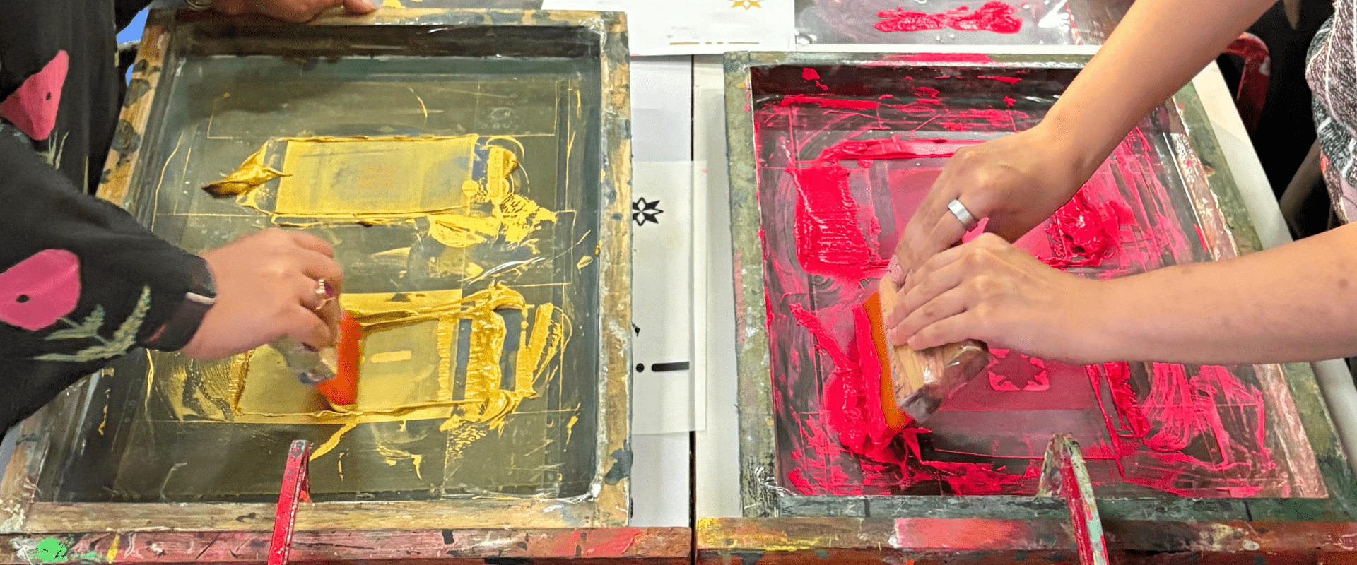 Screenprint with Pritam Arts, Mumbai | Print Lab Session 01  – Matchbox